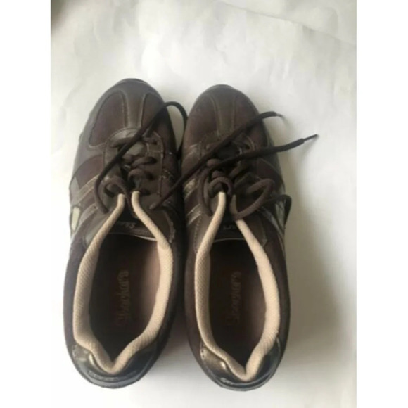 skechers shoes size 10 brown - Picture 1 of 6